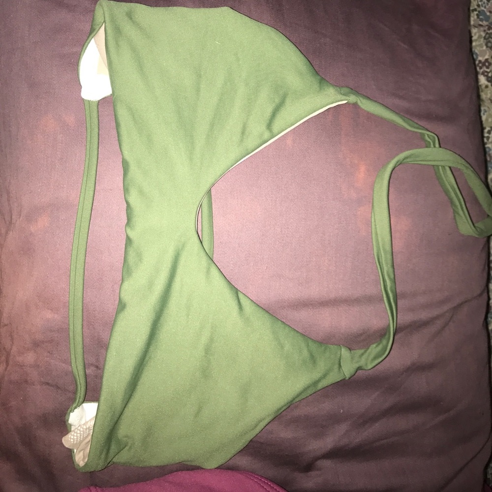 SOLD olive green midori top