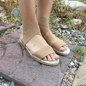 Free People Crossover Espadrille Sandals