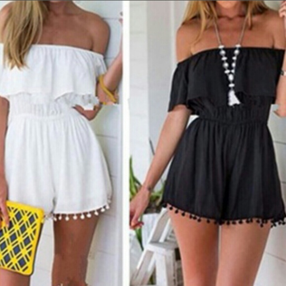 NWT..Ruffle Romper - Picture 4 of 4