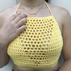 Handmade Crochet Crop Top