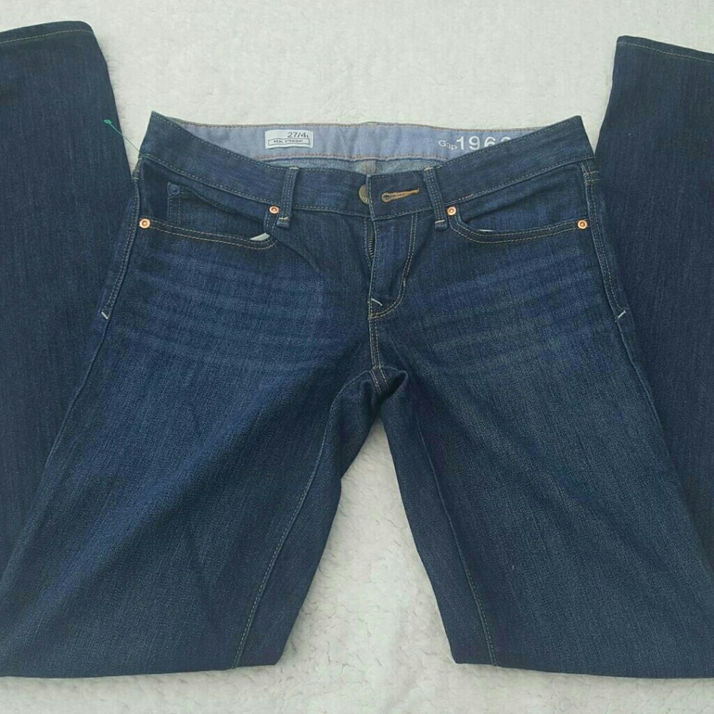 Gap - Straight Leg, Classic Jeans - Size 27/4