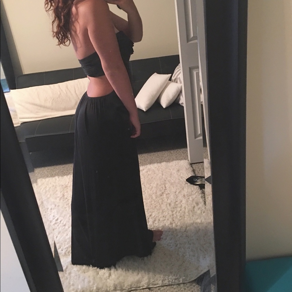 Black Cut Out Dress