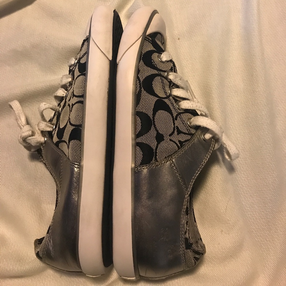 LAST CHANCE COACH size 7.5 Bobbey sneakers - Picture 6 of 8