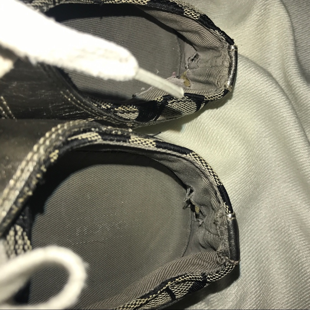 LAST CHANCE COACH size 7.5 Bobbey sneakers - Picture 7 of 8