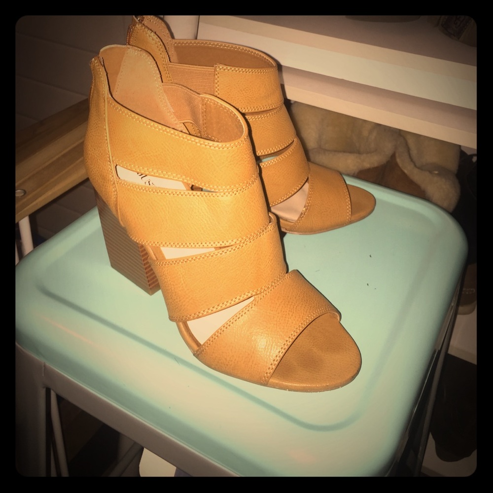 Cute blocked heel sandal