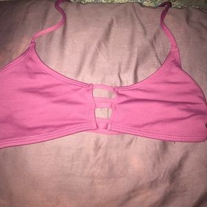 maroon midori bikini top