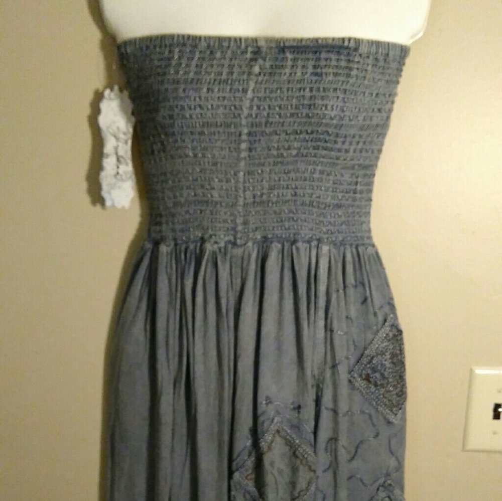 Ladies cotton crop top dress