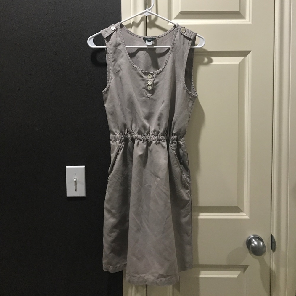 J.Crew Cotton/Linen Blend Dress