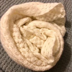 White infinity scarf