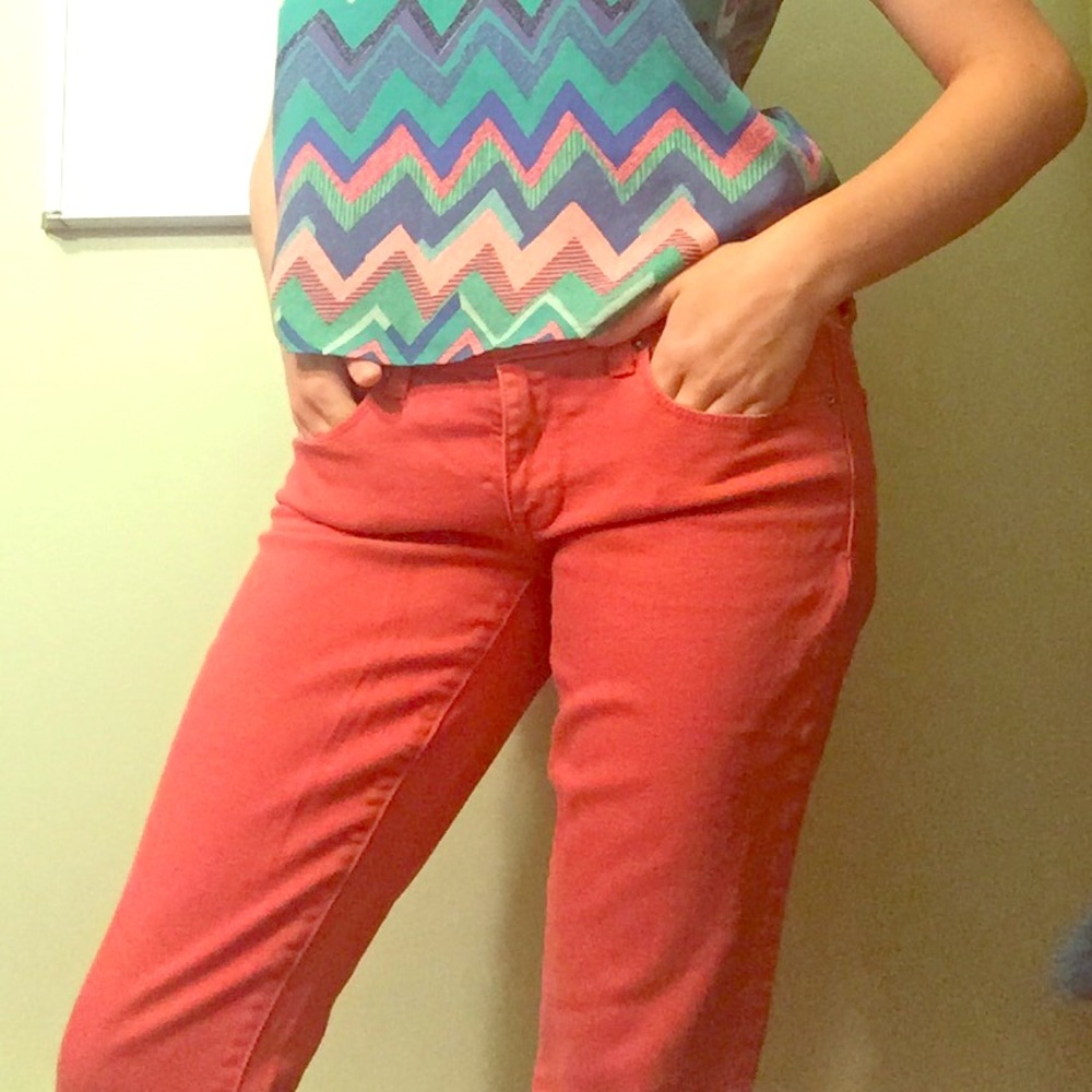 American Eagle Orange Denim Jeans (OFFERS WELCOME)