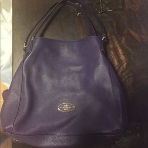 Purple Coach Purse