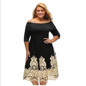 Cocktail Dress - Plus Size