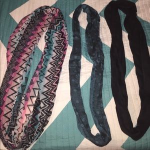 Infinity scarves