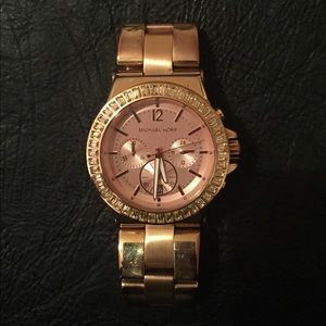 Michael Kors rose gold watch