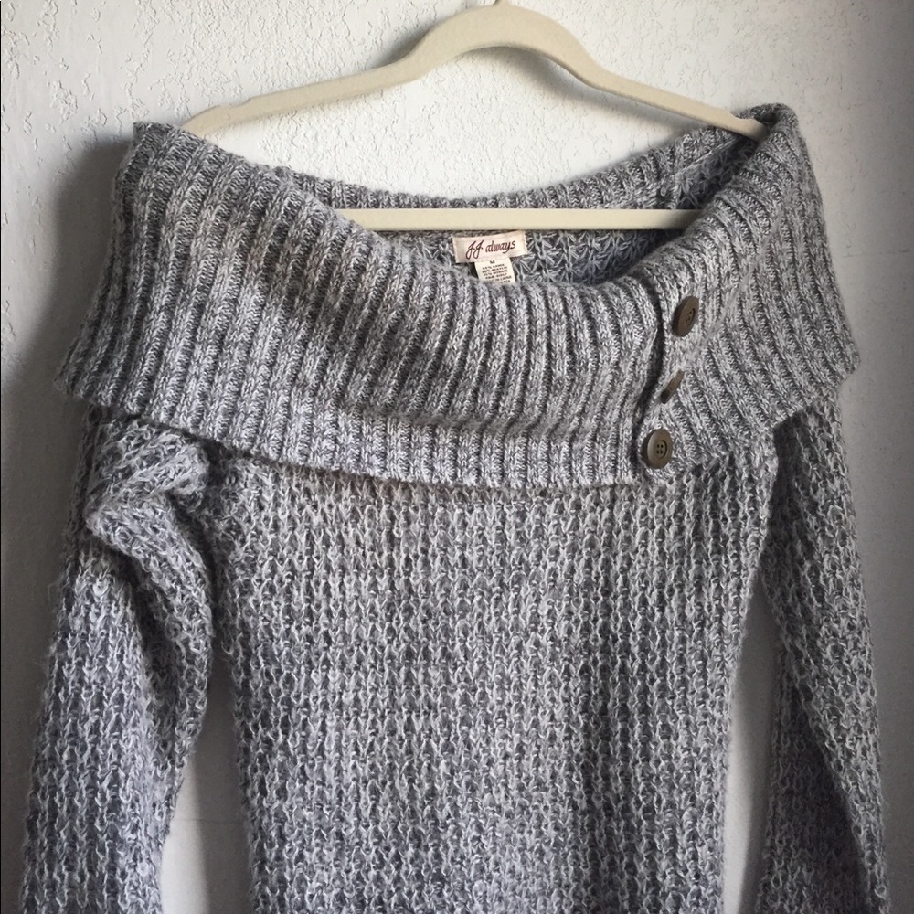 Cozy off the shoulder sweater