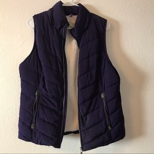 Thick Dark Purple Vest