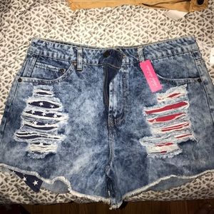 Jean shorts