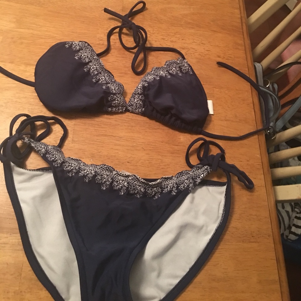 Blue swim