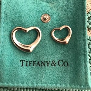 Tiffany &a Count Elsa Peretti open heart necklaces