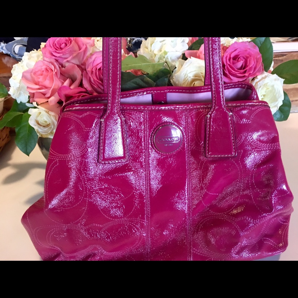 Hot Pink Coach Purse