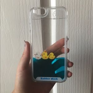 ❌iPhone 6/6s clear fluid ducky case❌