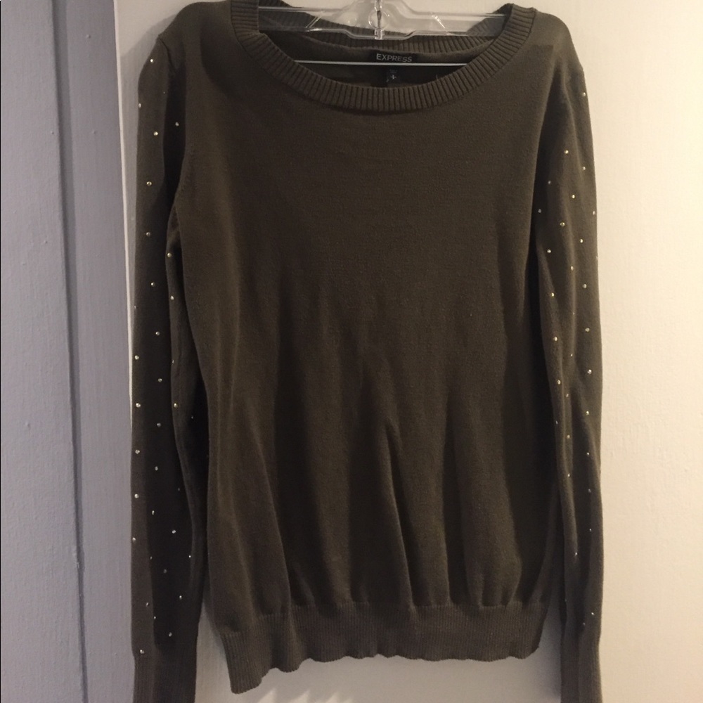 Women's Express Olive sweater