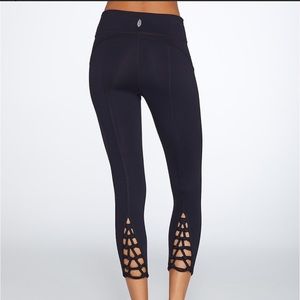 Free People Kali Crop Leggings in Black