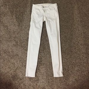 White American Eagle Jeggings