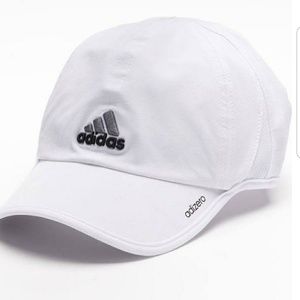 White Adidas hat