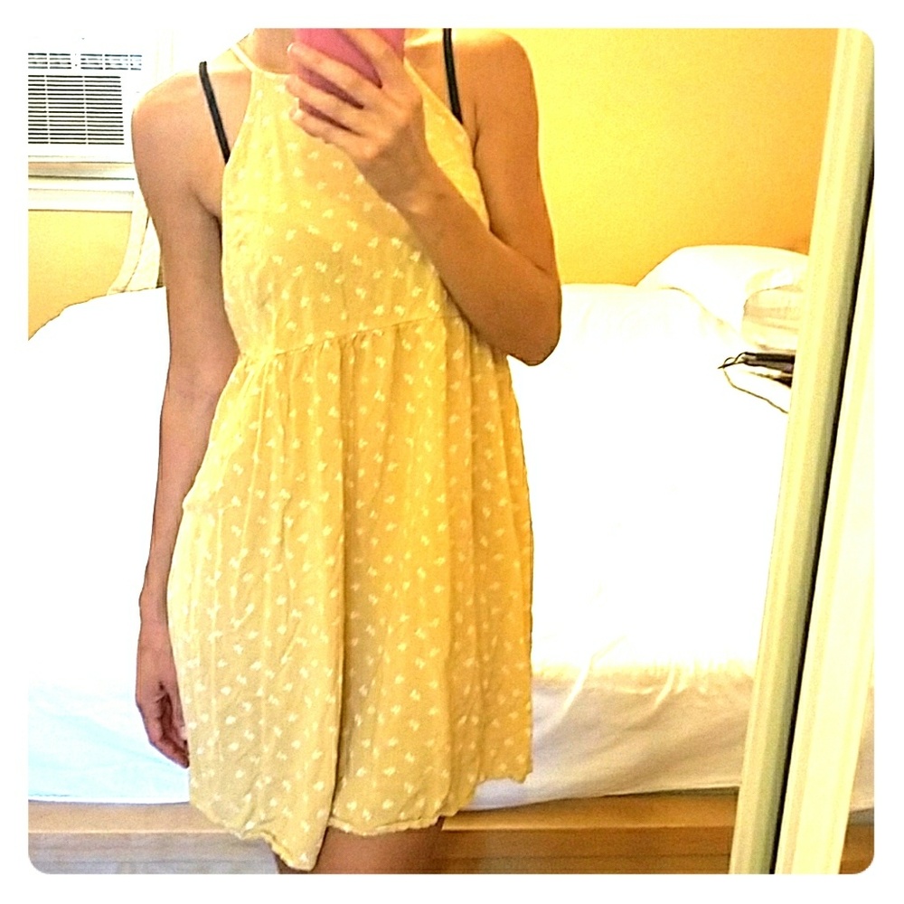 Mossimo yellow summer dress