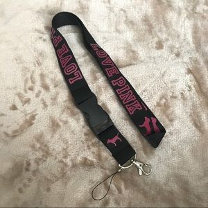Love Pink Lanyard