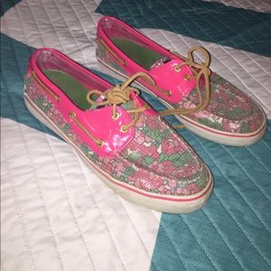 Floral Sperry’s!