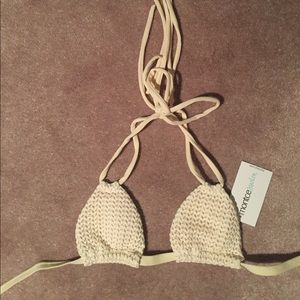 Montce Swim Crochet Solo Triangle Top