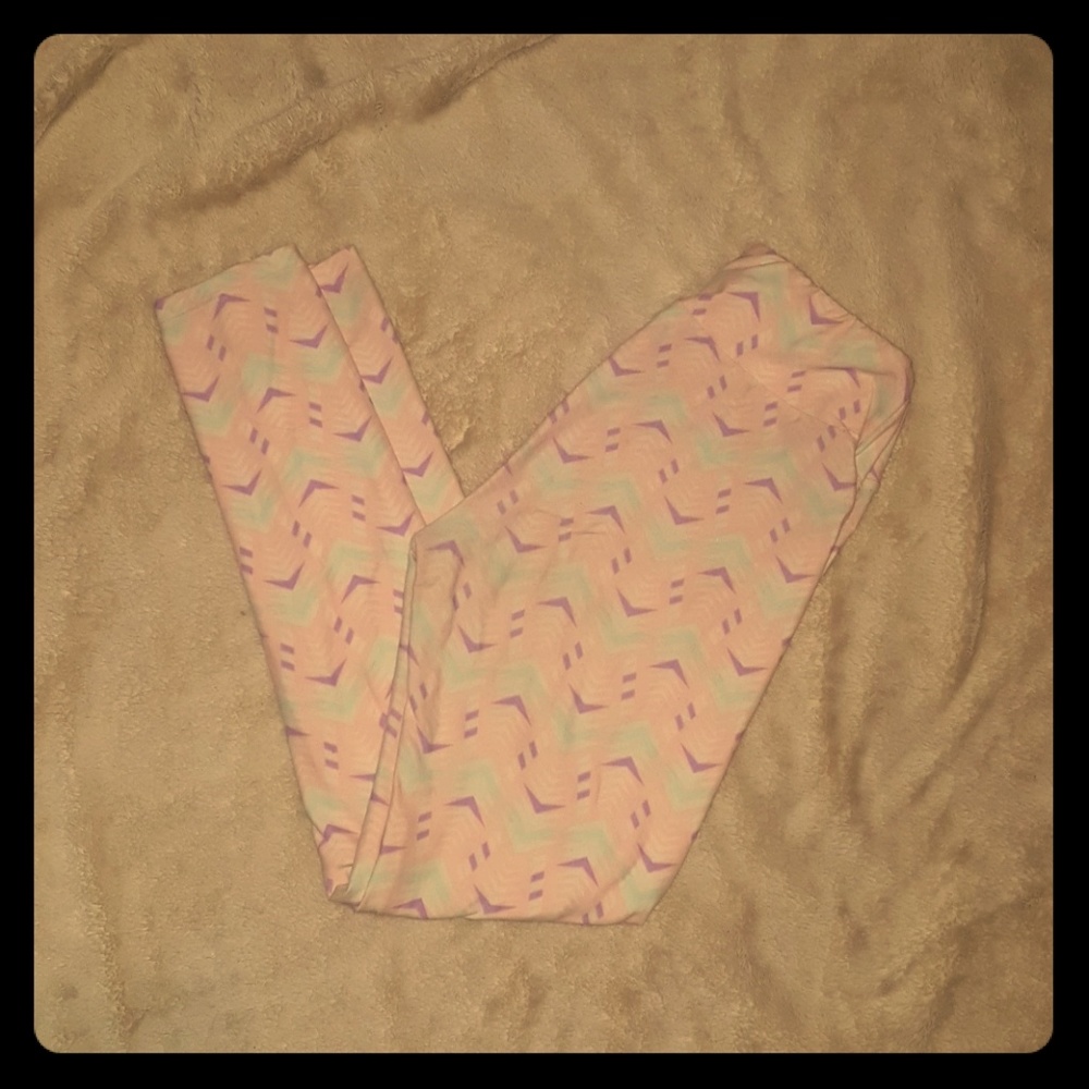 Pink & Purple Lularoe Leggings