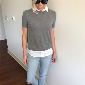 Kate Spade Sweater T with built in oxford