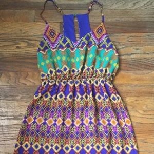 Anthropologie Everly Dress - tribal - size small
