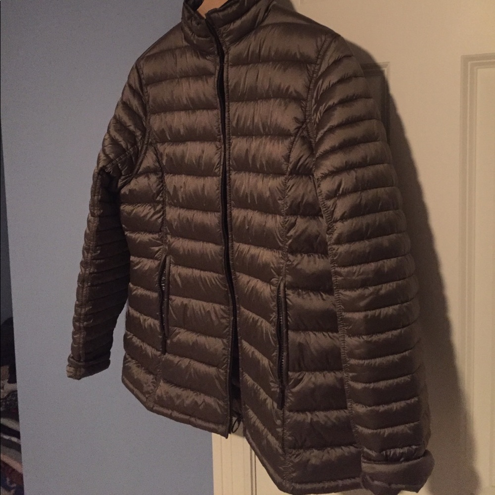 Original Barbour winter tartan puffer jacket