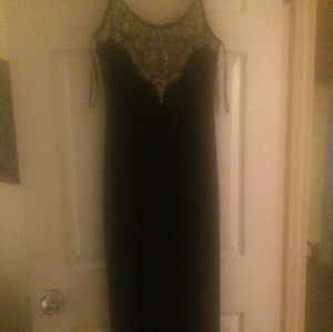 Evening pearl dress