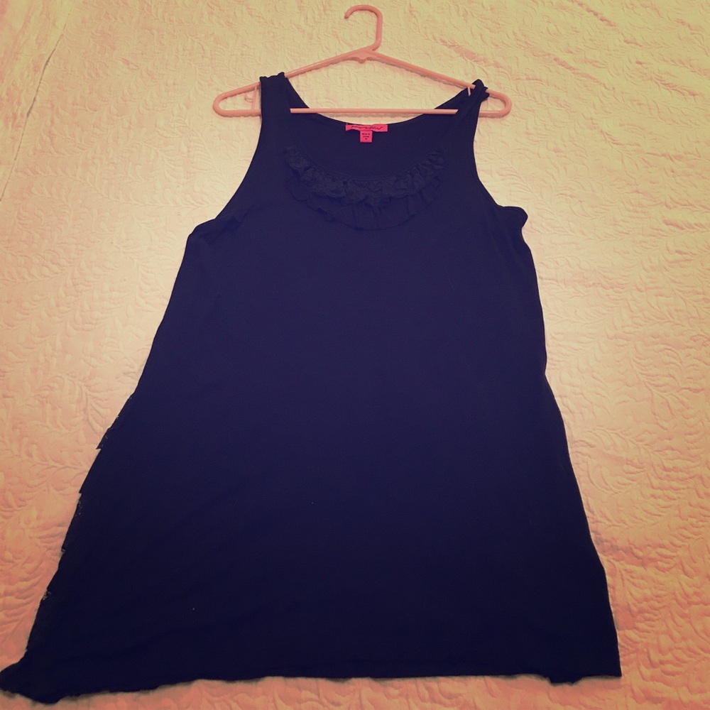 Betsey Johnson lace tunic