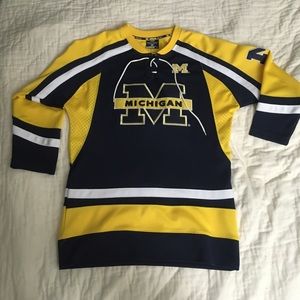 Michigan wolverines hockey jersey