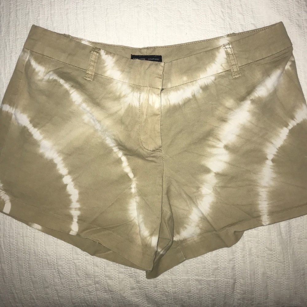 New York & Company tie dye shorts