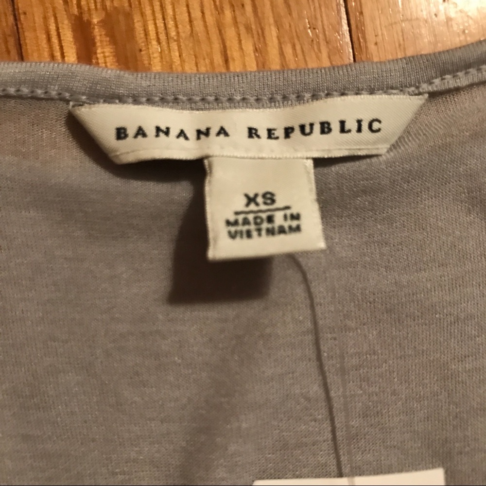 Light Grey Rouched Cap Sleeve Sheer Layered Tee - Picture 2 of 5