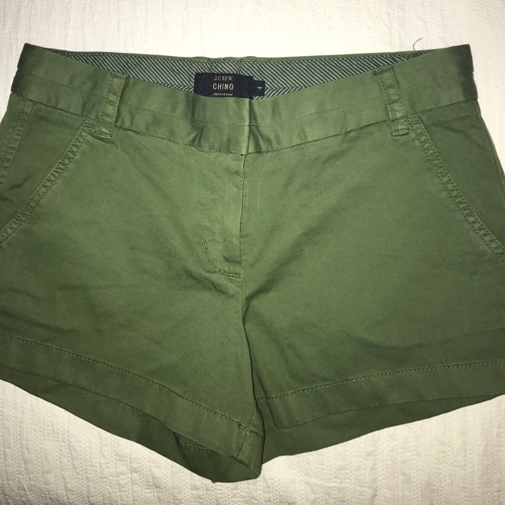 J. Crew chino shorts