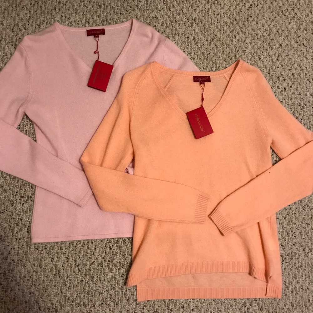 CASHMERE SWEATER BUNDLE! NWT
