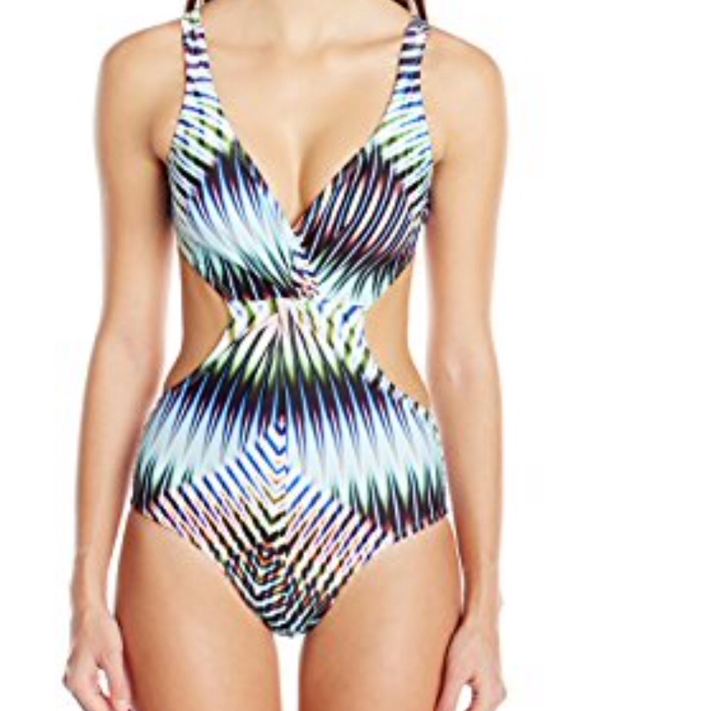 Shoshanna mirage cutout monokini NWT SZ 10
