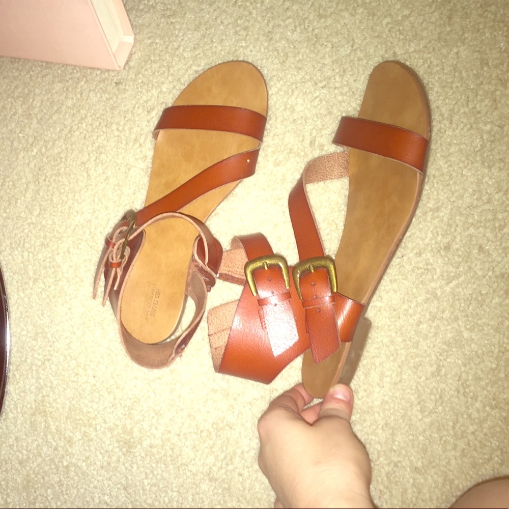 Gladiator wrap sandals!