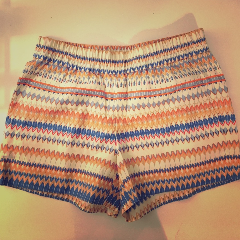 J.Crew patterned shorts