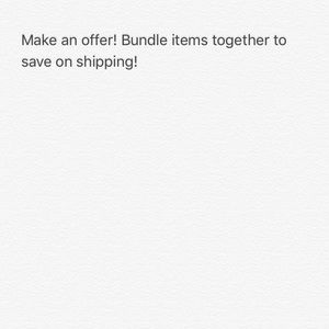 MAKE AN OFFER!! BUNDLE THINGS TOGETHER!!