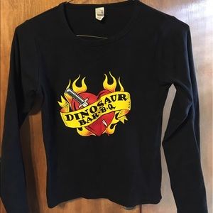 Dinosaur BBQ long sleeve shirt