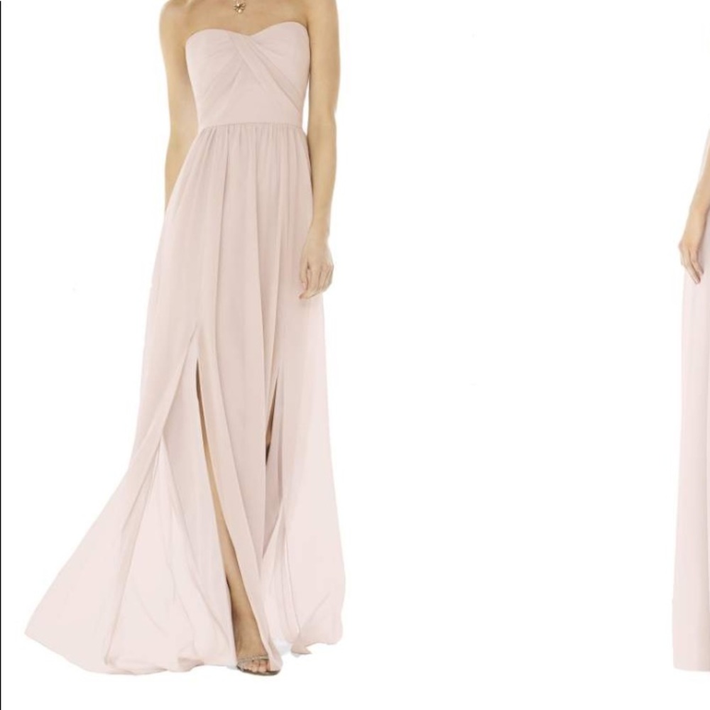blush maxi (wedding or prom)